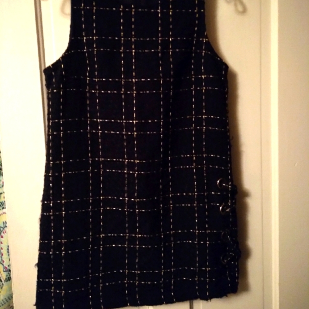 Forever 21 - Navy & Silver Mini Dress - Small